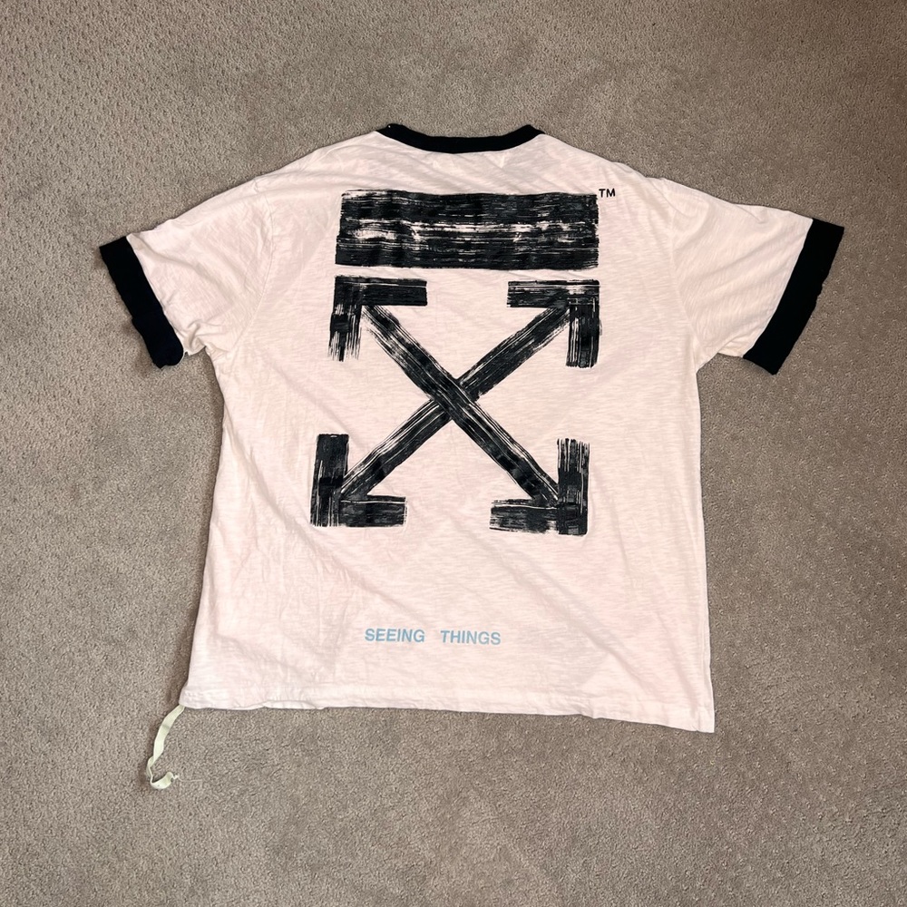 Off-White Men’s XXL T-shirt (lightly worn)
